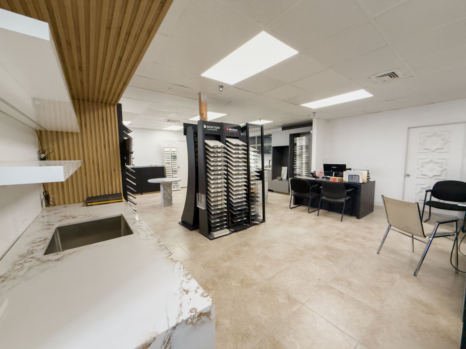 Dekton display area